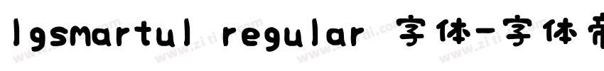 lgsmartul regular 字体字体转换